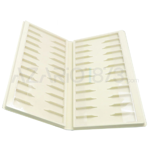 ESPOSITORE FLOCCATO PER 24 CINTURINI IN PELLE