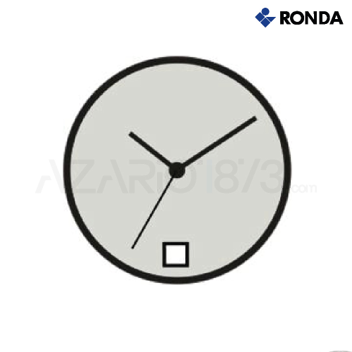 MOVIMENTO RONDA 505 SWISS MADE, 10 1/2''', ALT. 3.00, ALT. SFERE 1, D6, 3 LANCETTE