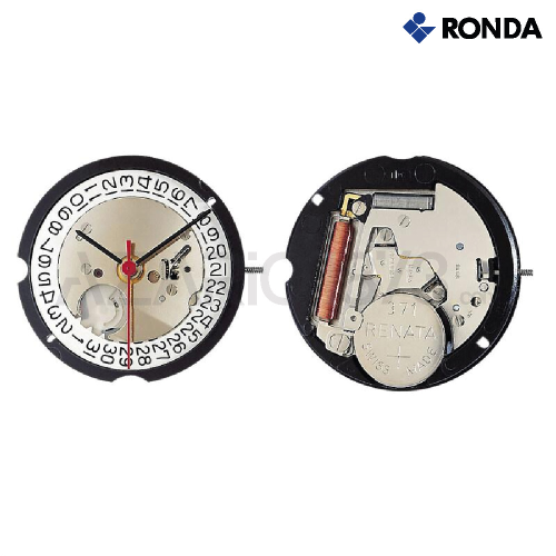 MOVIMENTO RONDA 505 SWISS MADE, 10 1/2''', ALT. 3.00, ALT. SFERE 1, D6, 3 LANCETTE