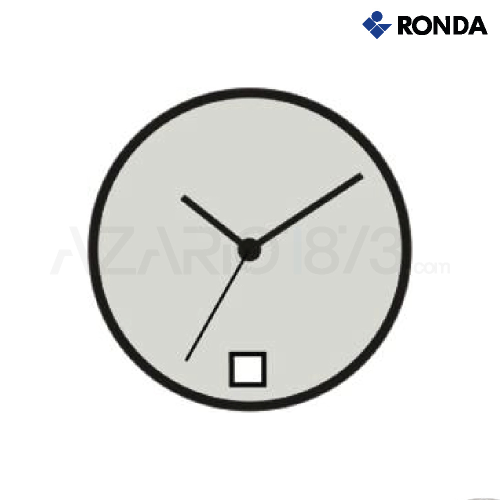 MOVIMENTO RONDA 515 SWISS MADE, 11 1/2''', ALT. 3.00, ALT. SFERE 1, D6, 3 LANCETTE