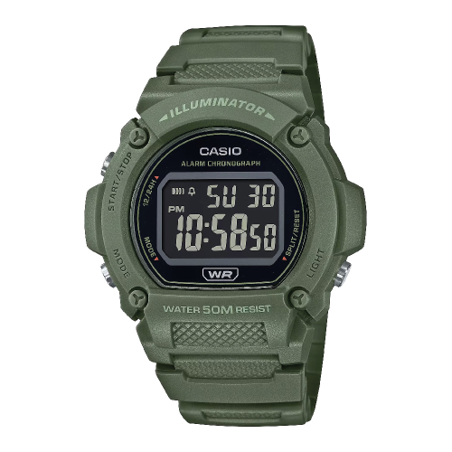 OROLOGIO CASIO W-219HC-3B