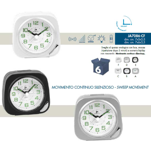 SVEGLIA JUST MINUTE JA7086 - CF. 6 PZ.