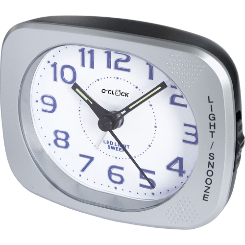 SVEGLIA O'CLOCK - ST5520 SILVER