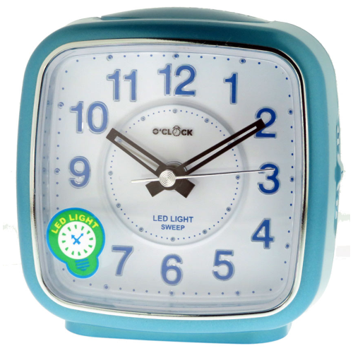 SVEGLIA O'CLOCK - DUST5580 CELESTE